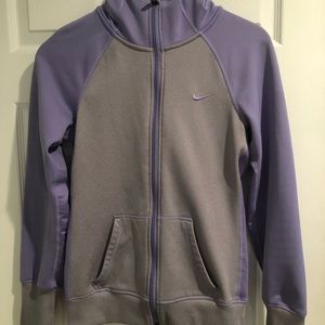 Purple Nike girls sweatshirt
